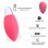 Hugbox Huevo Vibrador Vibrador Femenino Mando A Distancia 11 Programas Rosa