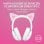 Razer Kraken Kitty V2 BT Auscultadores RGB Gaming Sem Fios Brancos