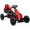 Homcom Kart Pedales Para Niños De 3-8 Años Con Asiento Ajustable Rojo