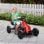Homcom Kart Pedales Para Niños De 3-8 Años Con Asiento Ajustable Rojo