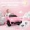 Aiyaplay Volkswagen Beetle Coche Eléctrico para Niños de +3 Años Rosa