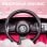 Aiyaplay Volkswagen Beetle Coche Eléctrico para Niños de +3 Años Rosa
