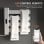 Homcom Toallero Eléctrico De Pared 130w Con Control Wifi Blanco