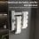 Homcom Toallero Eléctrico De Pared 130w Con Control Wifi Blanco