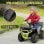 Aiyaplay Quad Eléctrico para Niños de +3 Años con Batería 12v Carga 30kg Verde