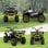 Aiyaplay Quad Eléctrico para Niños de +3 Años con Batería 12v Carga 30kg Verde