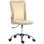 Vinsetto Silla De Oficina De Malla Con Altura Ajustable Beige