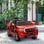 Aiyaplay Toyota Land Cruiser Coche Eléctrico para Niños de +3 Años Rojo