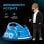 Aiyaplay Angry Birds Coche de Parachoques Eléctrico Azul