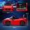 Aiyaplay Maserati Gran Turismo Folgore Coche Eléctrico Para Niños Rojo