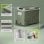 Outsunny Nevera Portátil Eléctrica 45L 12v/24v Con Compresor Pantalla LED Verde