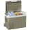 Outsunny Nevera Portátil Eléctrica 30L 12v/24v Con Compresor Pantalla Led Verde