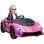 Aiyaplay Lamborghini Autentica Coche Eléctrico Para Niños De +3 Años Rosa