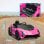 Aiyaplay Lamborghini Autentica Coche Eléctrico Para Niños De +3 Años Rosa