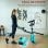 Sportnow Bicicleta Estática Plegable Con Resistencia Magnética De 8 Niveles