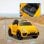 Aiyaplay Volkswagen Beetle Coche Eléctrico Para Niños De +3 Años Amarillo