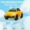 Aiyaplay Volkswagen Beetle Coche Eléctrico Para Niños De +3 Años Amarillo