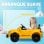 Aiyaplay Volkswagen Beetle Coche Eléctrico Para Niños De +3 Años Amarillo