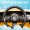 Aiyaplay Volkswagen Beetle Coche Eléctrico Para Niños De +3 Años Amarillo