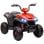 Aiyaplay Quad Eléctrico Para Niños De +3 Años Con Batería 12v Rojo