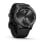 Smartwatch ibrido Garmin vívomove Trend con lunetta in acciaio inossidabile nero e cinturino in silicone nero