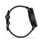 Smartwatch ibrido Garmin vívomove Trend con lunetta in acciaio inossidabile nero e cinturino in silicone nero