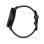 Smartwatch ibrido Garmin vívomove Trend con lunetta in acciaio inossidabile nero e cinturino in silicone nero