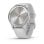 Garmin vívomove Trend Smartwatch Híbrido Bisel Acero Inoxidable Plata y Correa de Silicona Gris