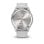 Garmin vívomove Trend Smartwatch Híbrido Bisel Acero Inoxidable Plata y Correa de Silicona Gris