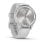 Garmin vívomove Trend Smartwatch Híbrido Bisel Acero Inoxidable Plata y Correa de Silicona Gris