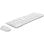 Philips SPT6307WL/16 Combo Teclado y Ratón Inalámbrico 2,4 GHz Teclas de Perfil Bajo Blanco