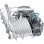 Lavavajillas Balay 3VN4030BA 10 Cubiertos E Motor ExtraSilencio Media Carga AquaStop 45cm Blanco