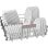 Lave-vaisselle Bosch SMS4EMI01E Série 4 14 couverts C Acier inoxydable