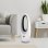 Ventilador de torre sem pás Emerio TFN122500 com 3 velocidades, LED, comando à distância, branco