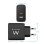 Ewent EW1330 GaN Fast 65W Ladegerät mit 1x USB-C PD Port + 1x USB-A QC 3.0 Port Schwarz
