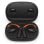 Casque sans fil Beyerdynamic Verio 200 à dos ouvert, noir/orange