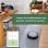 iRobot Roomba Combo i5 Robot Aspirador Friegasuelos Negro + Set Rodillos Goma P/serie E5-i7 4624870