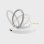 Contact Base de Carga Inalámbrica para Anillo de Carga Rápida 15W Cable USB/USB-C Blanco