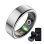 Ksix Saturn Smart Ring, taglia XL, 3 giorni di auto, attività e salute, monitoraggio del sonno, 5 ATM, argento