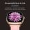 Ksix Smartwatch Iria AMOLED 1.7 2 Correas Metal y Siliciona Modo Deporte y Aalud Rosa