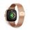 Ksix Smartwatch Iria AMOLED 1.7 2 Correas Metal y Siliciona Modo Deporte y Aalud Rosa