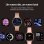 Ksix Smartwatch Iria AMOLED 1.7 2 Correas Metal y Siliciona Modo Deporte y Aalud Rosa