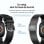 Ksix Smartwatch Iria AMOLED 1.7 2 Correas Metal y Silicona Modo Deporte y Salud Negro