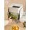 Create Air Fryer Mist Freidora De Aire De Cristal Con Vaporizador 4.2L 1300W Blanco