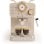 Create Thera Retro Cafetera Express Semiautomática Café Molido Y Monodosis 1,25L 1100W Beige