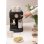 Create Thera Retro Pro Cafetera Express Semiautomática Café Molido Depósito 1250W Negro