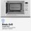 Universal Blue Speedybake Plus 6120W Microondas Integrable Con Grill 20 Litros Blanco