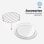 Universal Blue Speedybake Plus 6120B Microondas Integrable Con Grill 20 Litros Negro