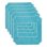 Mopa Pack 5 unidades Cecotec Conga Windroid 1390 Double Spray Microfibra