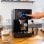 Cafetera Express Cecotec Power Espresso 20 Pro Latte 1,5L 20 bares con vaporizador y depósito de leche 550ml